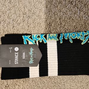 NEW RICK AND MORTY STANCE SOCKS
